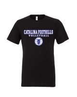 Catalina Foothills HS Volleyball Block - Tri-Blend Shirt