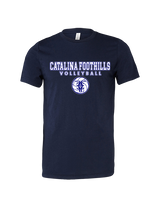 Catalina Foothills HS Volleyball Block - Tri-Blend Shirt