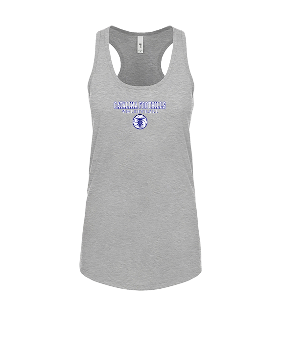 Catalina Foothills HS Volleyball Block - Womens Tank Top
