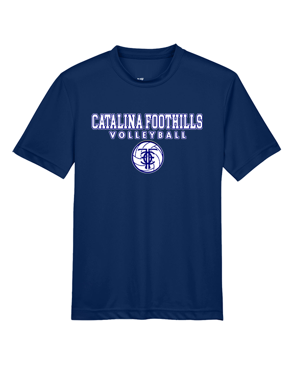 Catalina Foothills HS Volleyball Block - Youth Performance Shirt