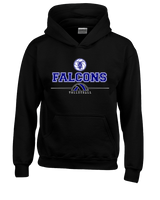 Catalina Foothills HS Volleyball Half VBall - Youth Hoodie
