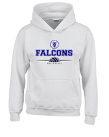 Catalina Foothills HS Volleyball Half VBall - Youth Hoodie