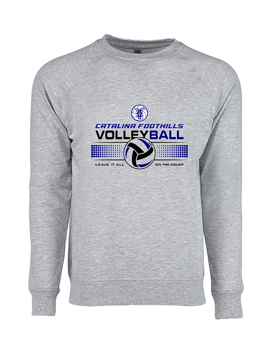Catalina Foothills HS Volleyball Leave It On The Court - Crewneck Sweatshirt