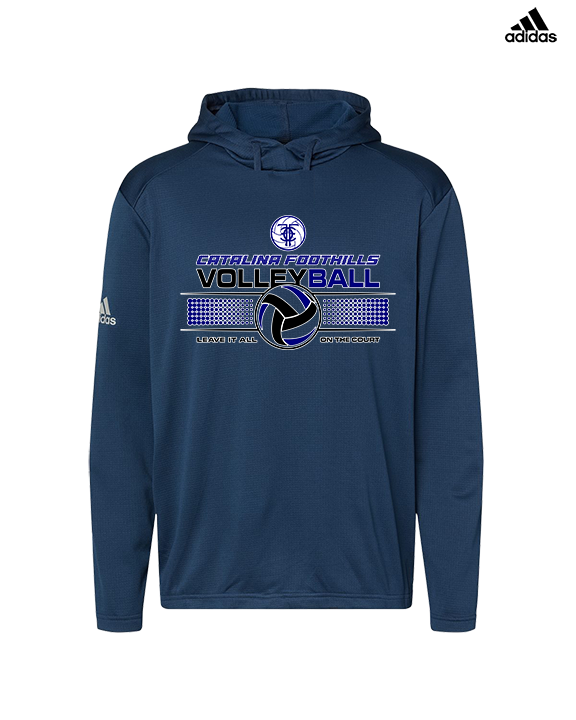 Catalina Foothills HS Volleyball Leave It On The Court - Mens Adidas Hoodie