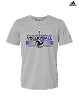Catalina Foothills HS Volleyball Leave It On The Court - Mens Adidas Performance Shirt