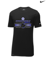 Catalina Foothills HS Volleyball Leave It On The Court - Mens Nike Cotton Poly Tee