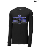 Catalina Foothills HS Volleyball Leave It On The Court - Mens Nike Longsleeve