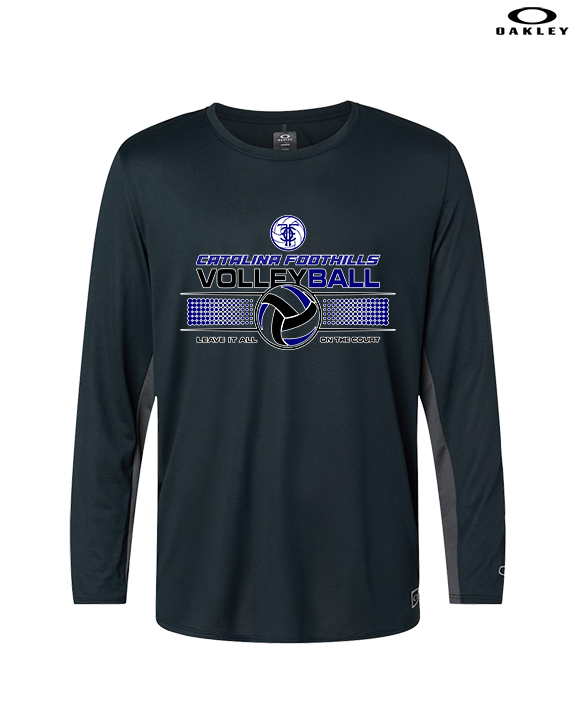 Catalina Foothills HS Volleyball Leave It On The Court - Mens Oakley Longsleeve