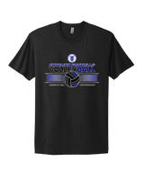 Catalina Foothills HS Volleyball Leave It On The Court - Mens Select Cotton T-Shirt
