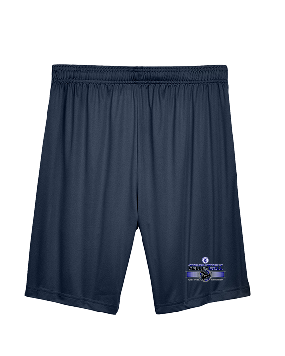 Catalina Foothills HS Volleyball Leave It On The Court - Mens Training Shorts with Pockets