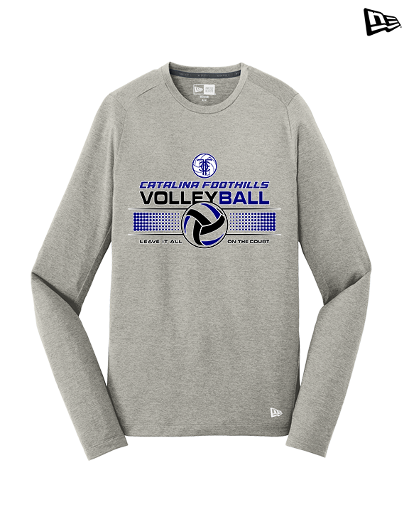 Catalina Foothills HS Volleyball Leave It On The Court - New Era Performance Long Sleeve