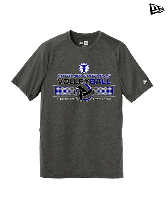 Catalina Foothills HS Volleyball Leave It On The Court - New Era Performance Shirt