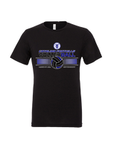 Catalina Foothills HS Volleyball Leave It On The Court - Tri-Blend Shirt