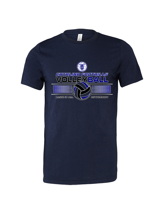 Catalina Foothills HS Volleyball Leave It On The Court - Tri-Blend Shirt