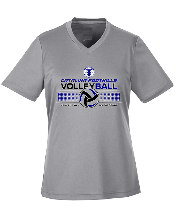 Catalina Foothills HS Volleyball Leave It On The Court - Womens Performance Shirt