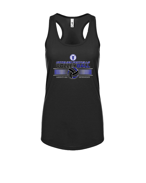Catalina Foothills HS Volleyball Leave It On The Court - Womens Tank Top