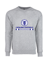 Catalina Foothills HS Volleyball Stacked - Crewneck Sweatshirt