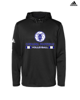 Catalina Foothills HS Volleyball Stacked - Mens Adidas Hoodie