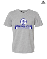 Catalina Foothills HS Volleyball Stacked - Mens Adidas Performance Shirt
