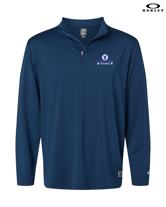 Catalina Foothills HS Volleyball Stacked - Mens Oakley Quarter Zip