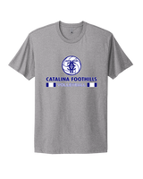 Catalina Foothills HS Volleyball Stacked - Mens Select Cotton T-Shirt