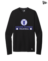 Catalina Foothills HS Volleyball Stacked - New Era Performance Long Sleeve