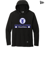Catalina Foothills HS Volleyball Stacked - New Era Tri-Blend Hoodie