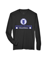 Catalina Foothills HS Volleyball Stacked - Performance Longsleeve