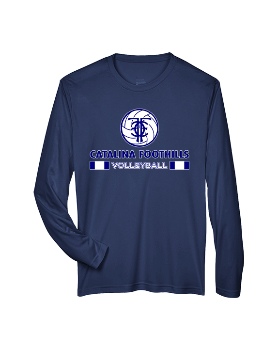 Catalina Foothills HS Volleyball Stacked - Performance Longsleeve