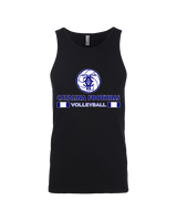 Catalina Foothills HS Volleyball Stacked - Tank Top