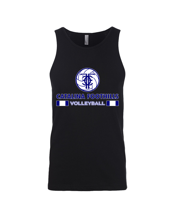 Catalina Foothills HS Volleyball Stacked - Tank Top