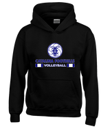 Catalina Foothills HS Volleyball Stacked - Unisex Hoodie