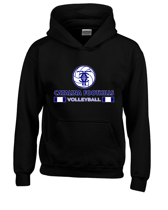 Catalina Foothills HS Volleyball Stacked - Unisex Hoodie