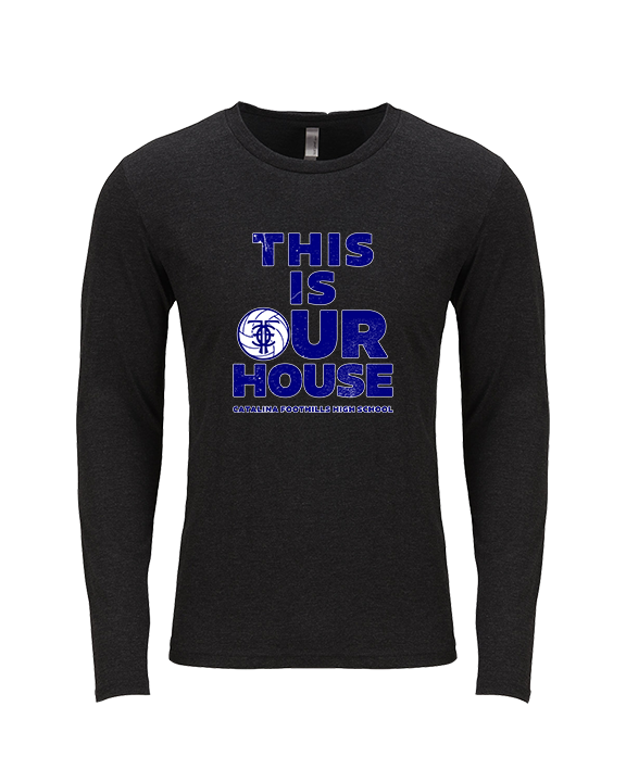 Catalina Foothills HS Volleyball TIOH - Tri-Blend Long Sleeve