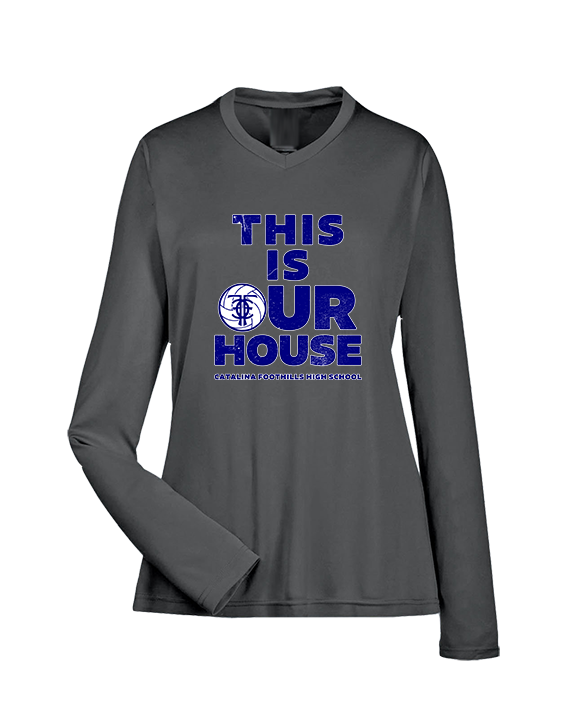 Catalina Foothills HS Volleyball TIOH - Womens Performance Longsleeve