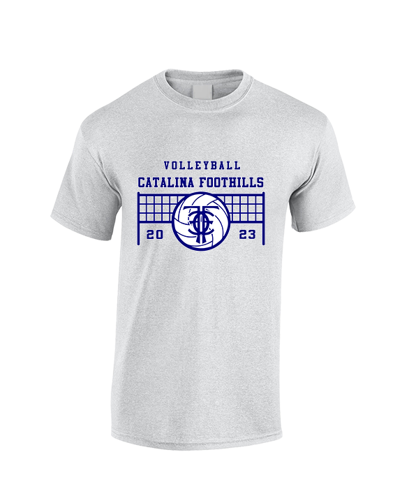 Catalina Foothills HS Volleyball VBall Net Alt.version - Cotton T-Shirt