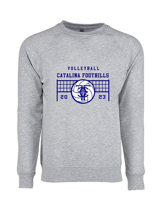 Catalina Foothills HS Volleyball VBall Net Alt.version - Crewneck Sweatshirt