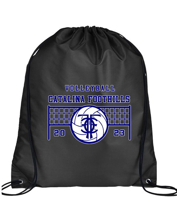 Catalina Foothills HS Volleyball VBall Net Alt.version - Drawstring Bag