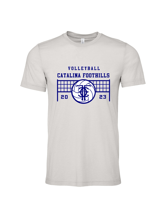 Catalina Foothills HS Volleyball VBall Net Alt.version - Tri-Blend Shirt
