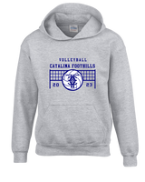 Catalina Foothills HS Volleyball VBall Net Alt.version - Youth Hoodie