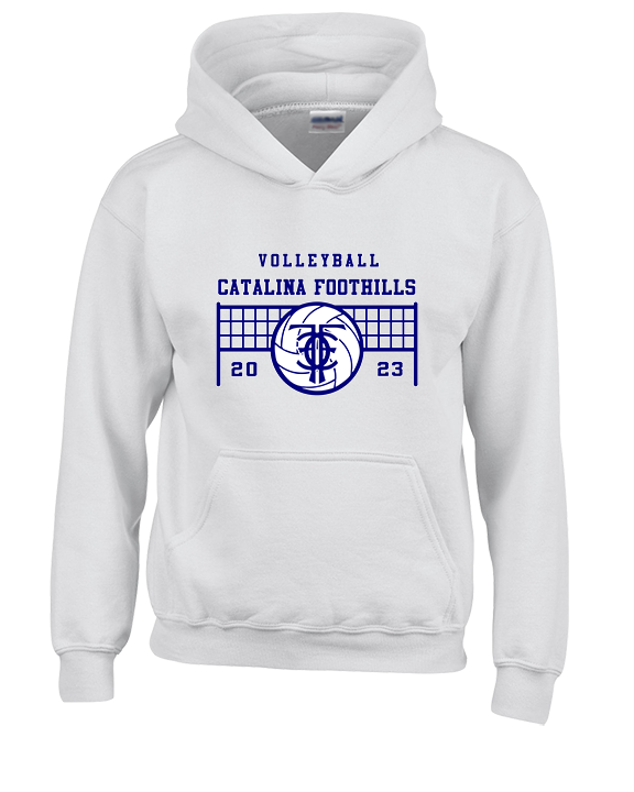 Catalina Foothills HS Volleyball VBall Net Alt.version - Youth Hoodie