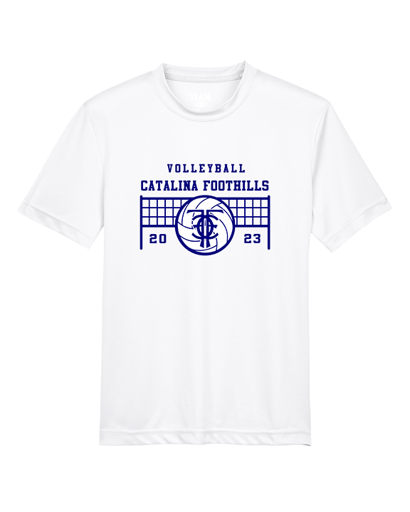 Catalina Foothills HS Volleyball VBall Net Alt.version - Youth Performance Shirt