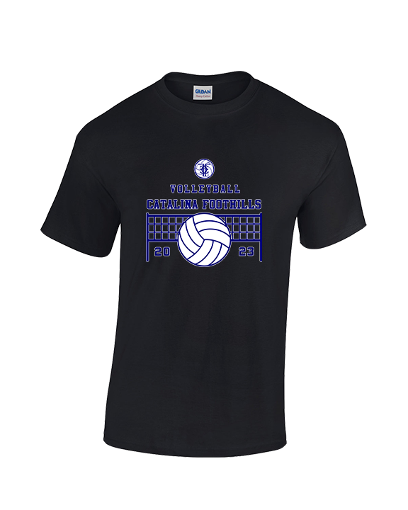 Catalina Foothills HS Volleyball VBall Net - Cotton T-Shirt