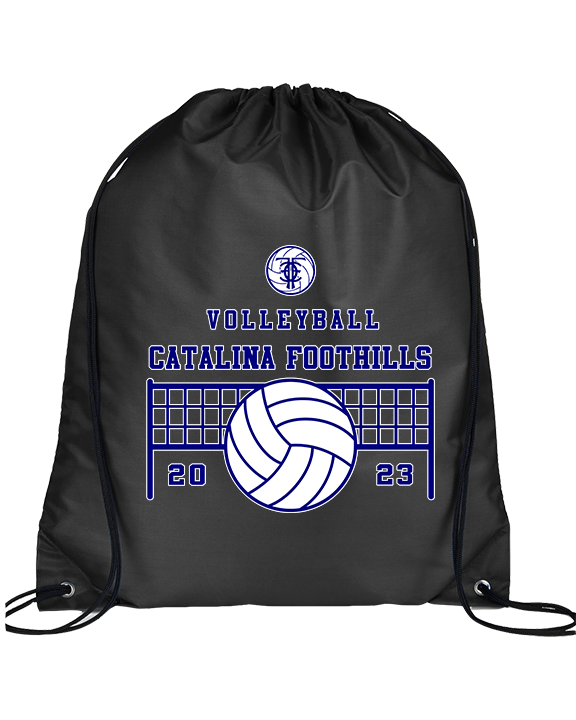 Catalina Foothills HS Volleyball VBall Net - Drawstring Bag