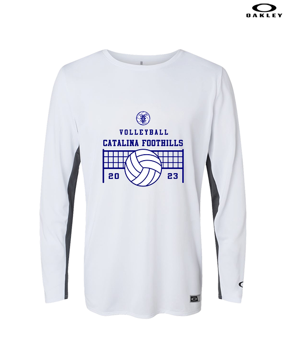 Catalina Foothills HS Volleyball VBall Net - Mens Oakley Longsleeve