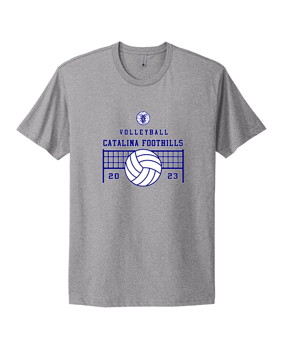 Catalina Foothills HS Volleyball VBall Net - Mens Select Cotton T-Shirt