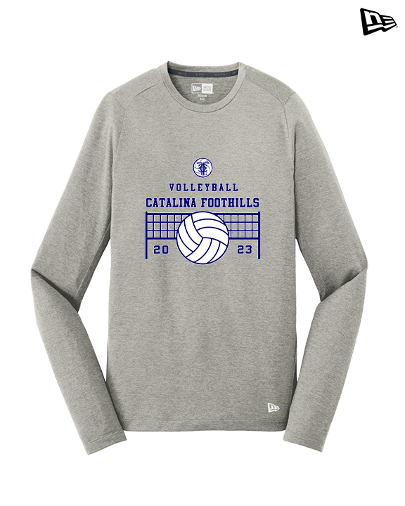 Catalina Foothills HS Volleyball VBall Net - New Era Performance Long Sleeve