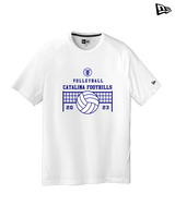 Catalina Foothills HS Volleyball VBall Net - New Era Performance Shirt