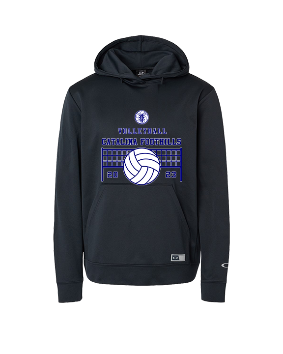 Catalina Foothills HS Volleyball VBall Net - Oakley Performance Hoodie