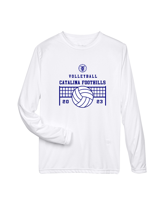 Catalina Foothills HS Volleyball VBall Net - Performance Longsleeve